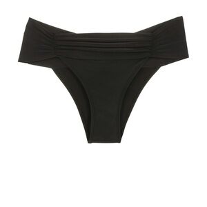 Lygia& Nanny Jasper ruched black bikini bottoms- NWT size 38- XS/2